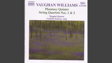 String Quartet No. 1 in G Minor: I. Allegro moderato