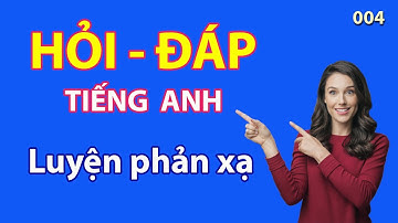 Hỏi Đáp Tiếng Anh Cơ Bản | Luyện Phản Xạ Giao Tiếp Cấp Tốc - Bài 004 - ntt294