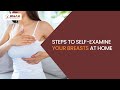 Steps to selfexamine your breasts at home  maax hospital shimoga  in kannada