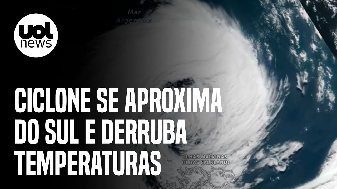 Previsão do tempo: Ciclone se aproxima do Sul e derruba temperaturas; mínima pode chegar a 7ºC