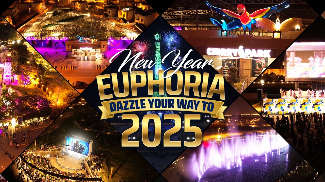 New Year Eve Celebrations | New Year 2025 | Bahria Town Karachi - YouTube