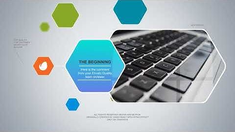 Simple Clean Timeline and Display | After Effects Template | Video Displays