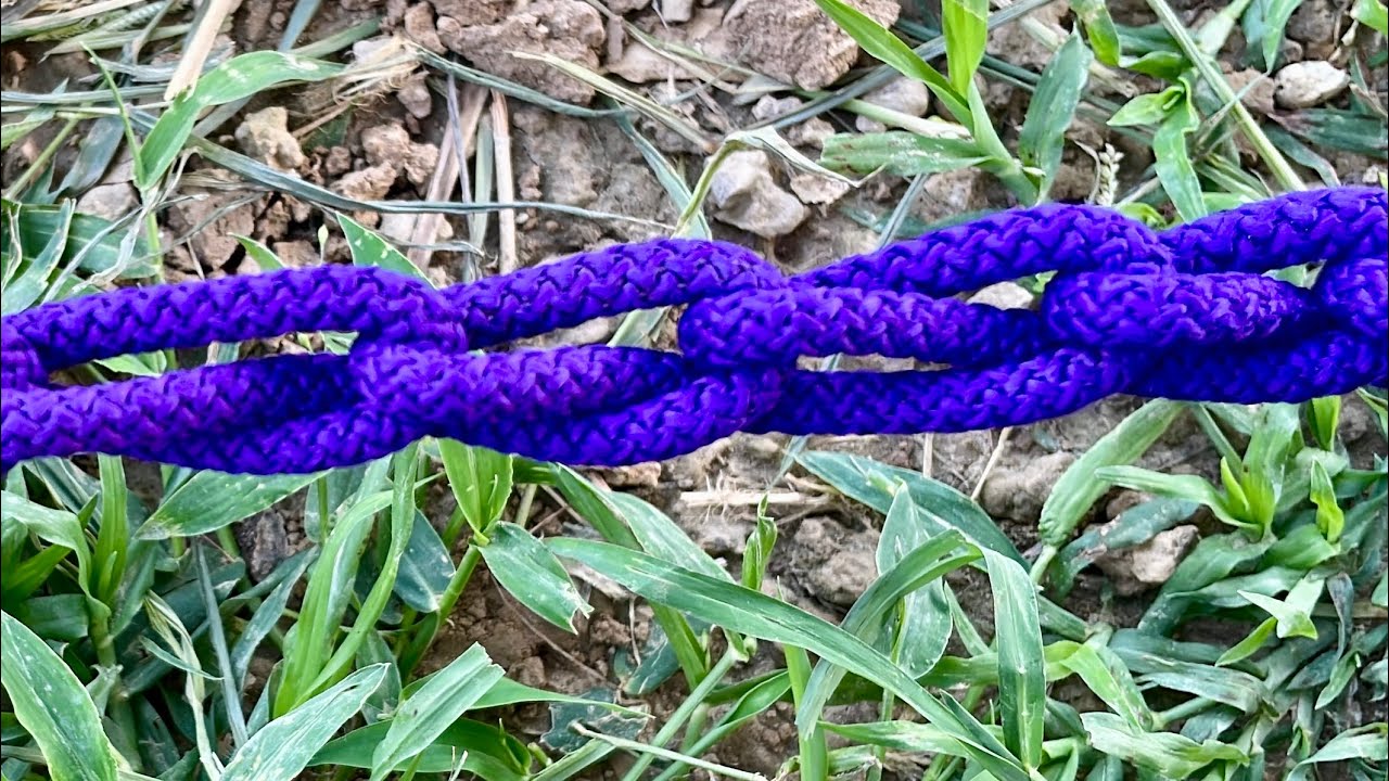 The World’s Difficult Rope Knot But Quick Easy And Reliable 