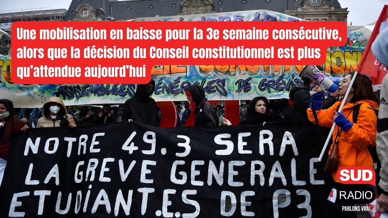 Décision du Conseil Constitutionnel, le mouvement social va-t-il durer ?