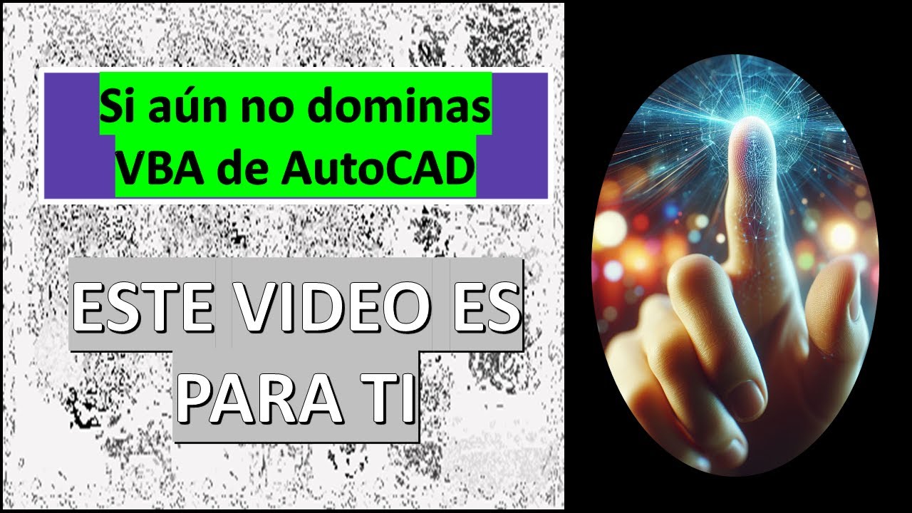 Aprender a programar en VBA de AutoCAD - YouTube