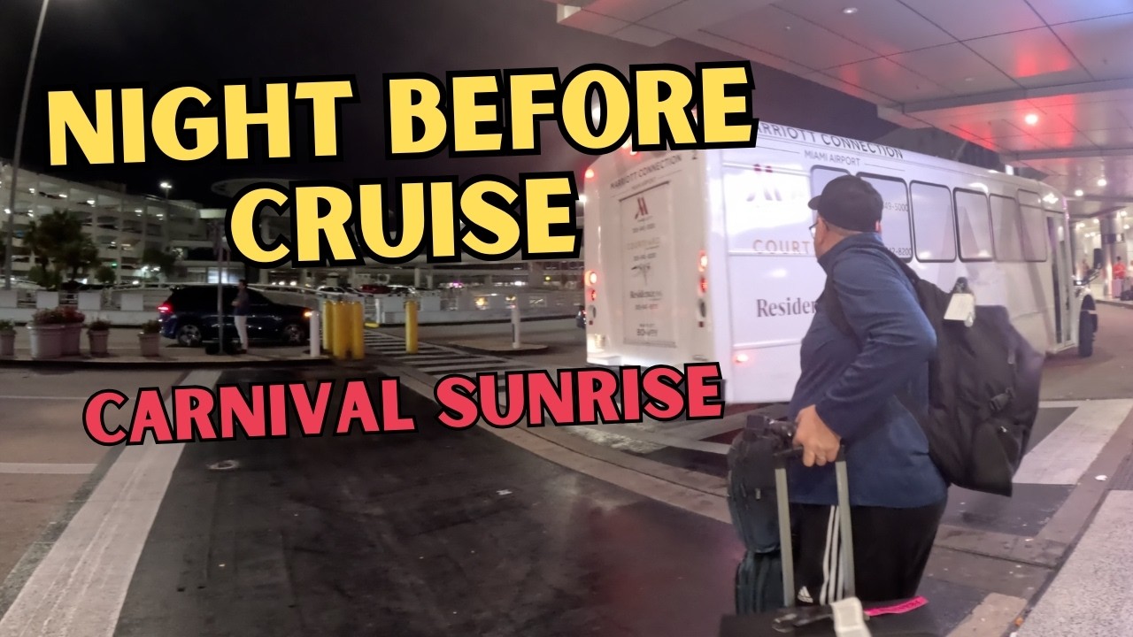 Carnival Sunrise Cruise: Miami Hotel, Shuttle & Late-Night Food