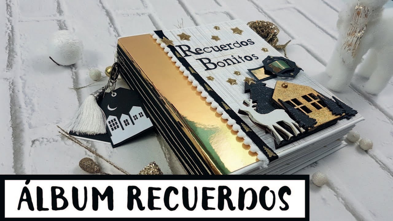 💚*Tutorial Scrapbooking*💚*Álbum Recuerdos Bonitos*💚*Artemio*💚 scrapbooking tiendas