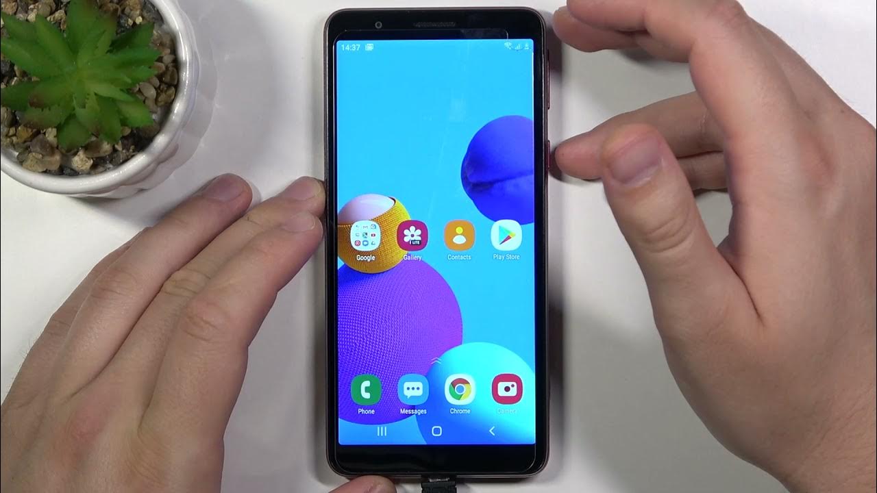 How to Change Lock Screen Wallpaper on SAMSUNG Galaxy A01 Core YouTube