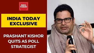 Prashant Kishor Makes Big Announcement, Quits As Poll Strategist