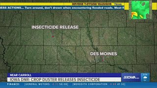 Cleanup planned after plane crash releases insecticide near Carroll