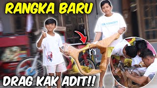 RANGKA BARU UNTUK DRAG KAK ADIT!! PROSES CAT DAN GANTI RANGKA DRAG DITDIM