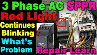 SPPR Red light continue blinking compressor not start how  Repair this fault find learn practically