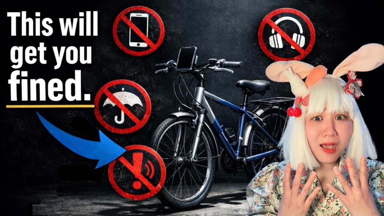 Japan's new bicycle rules & scams targeting students & foreigners