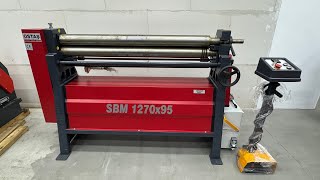 OSTAS SBM 1270 x 95 Plaatwals / Walcarka do blachy