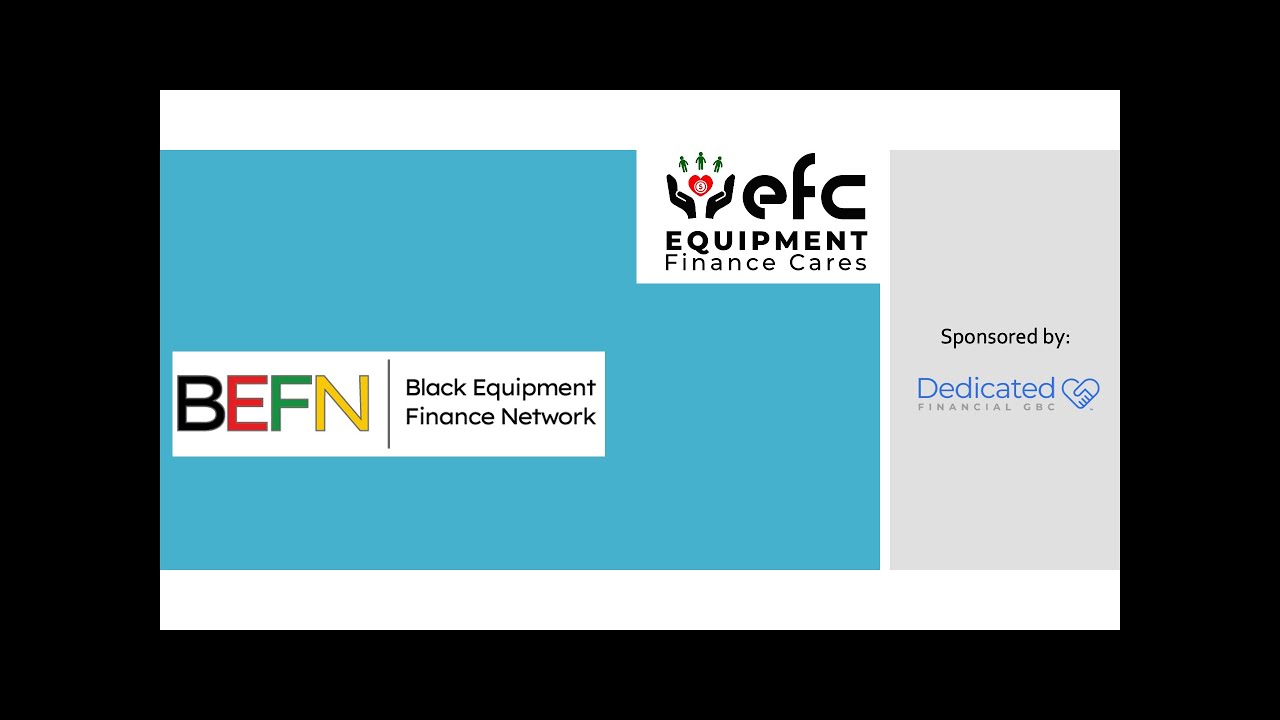 Foundation Friday Black Equipment Finance Network YouTube