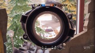 Rainbow Six Siege- Triple Headshot Spawnkill!!