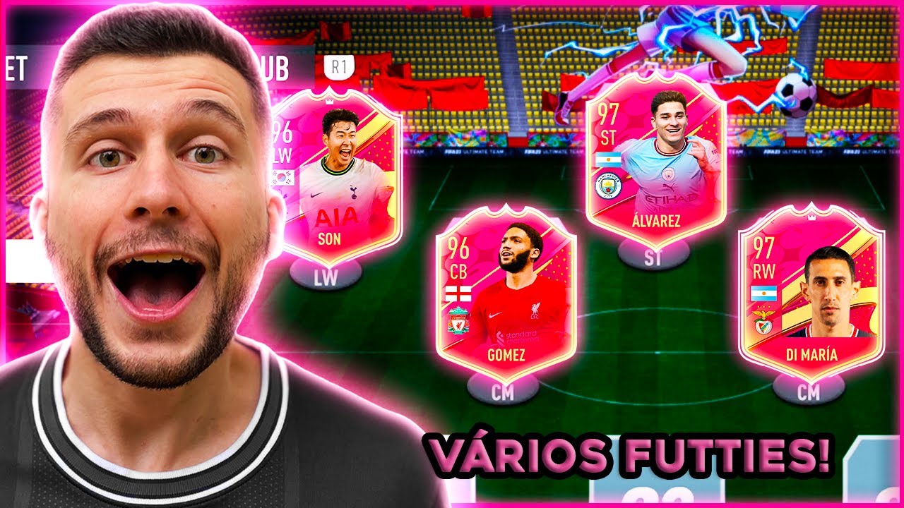 COMPREI VÁRIOS FUTTIES E MONTEI UM TIME INSANO PARA JOGAR A WL!! FIFA 23 - ULTIMATE TEAM
