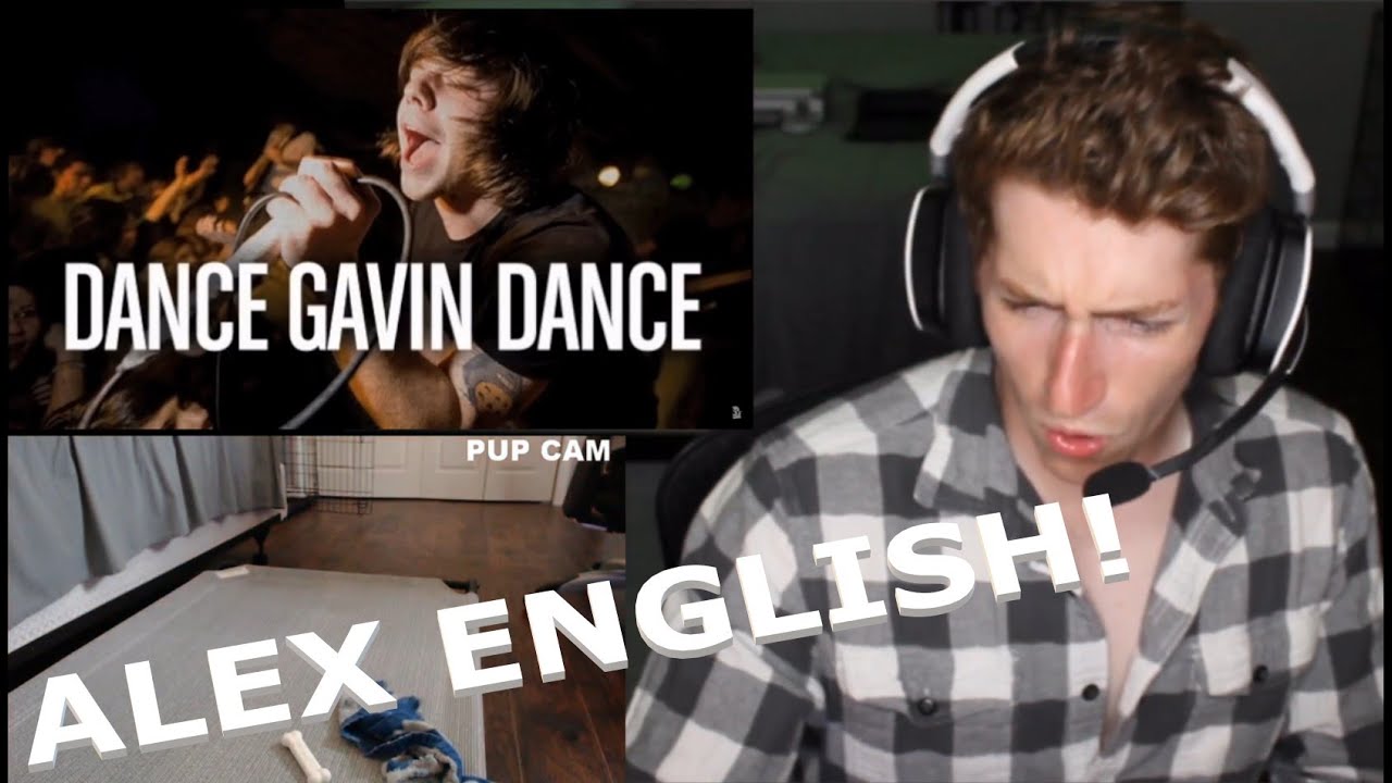 Chris REACTS to Dance Gavin Dance Alex English YouTube