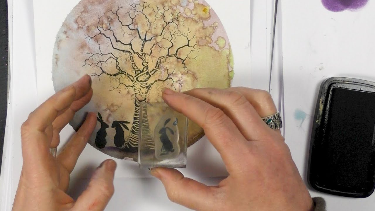 Under the Tree of Dreams A Lavinia Stamps Tutorial YouTube