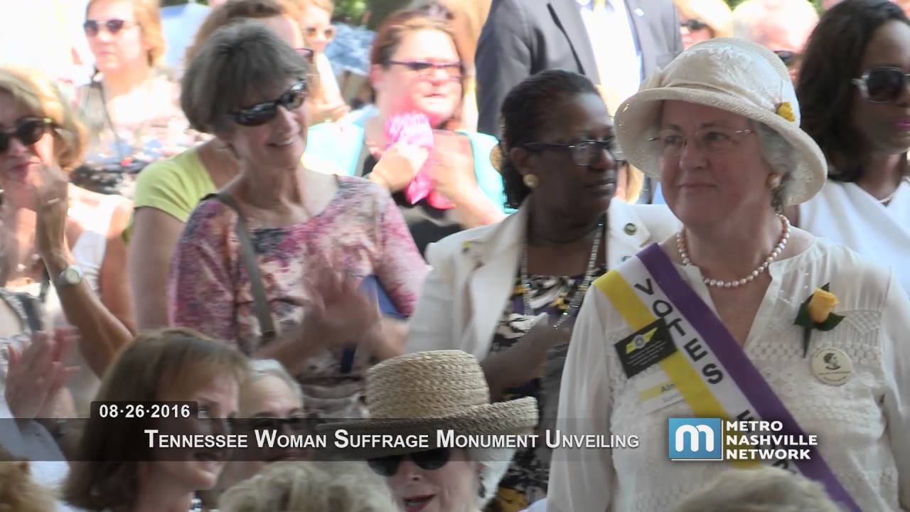 08/26/16 Tennessee Woman Suffrage Monument Unveiling