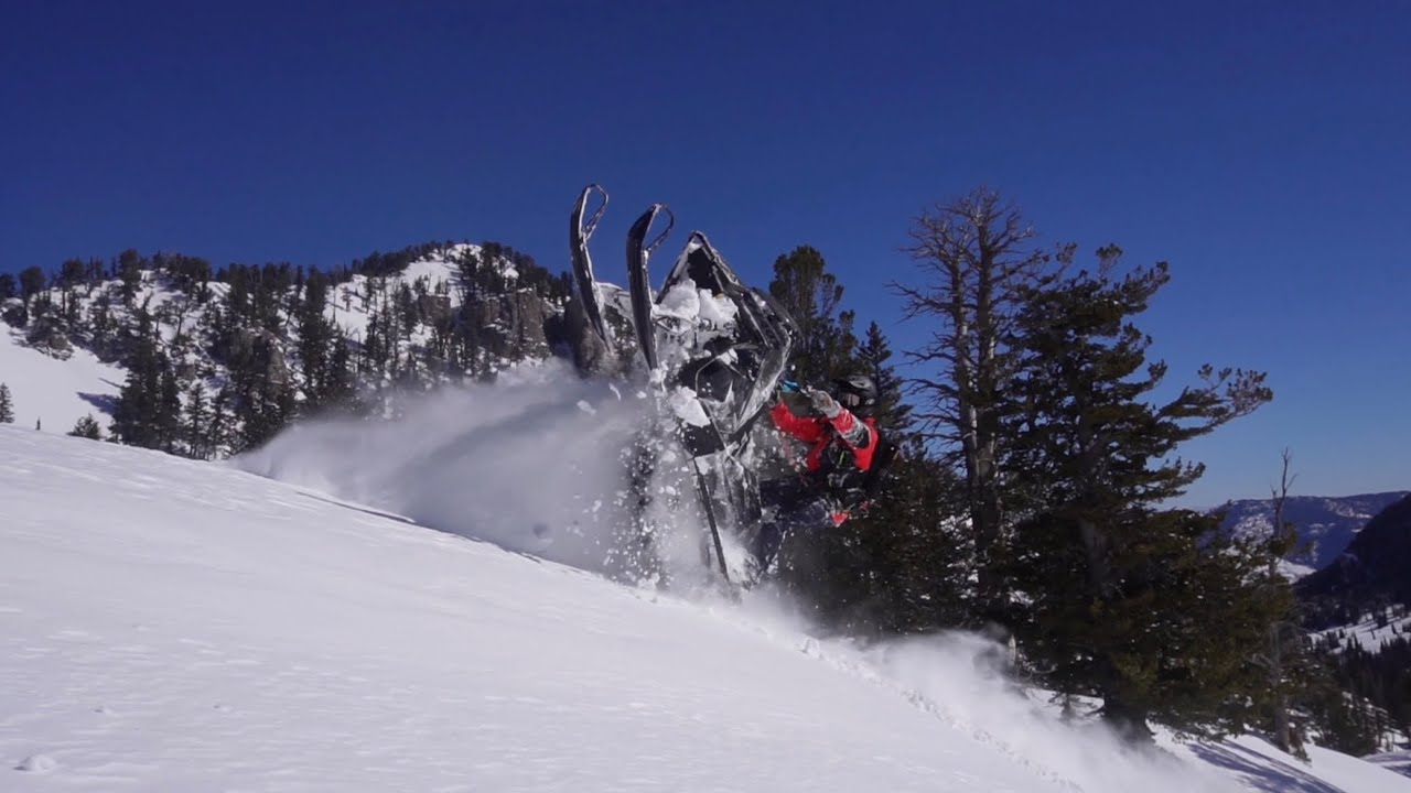 Utah Backcountry Snowmobiling | Polaris Boost!