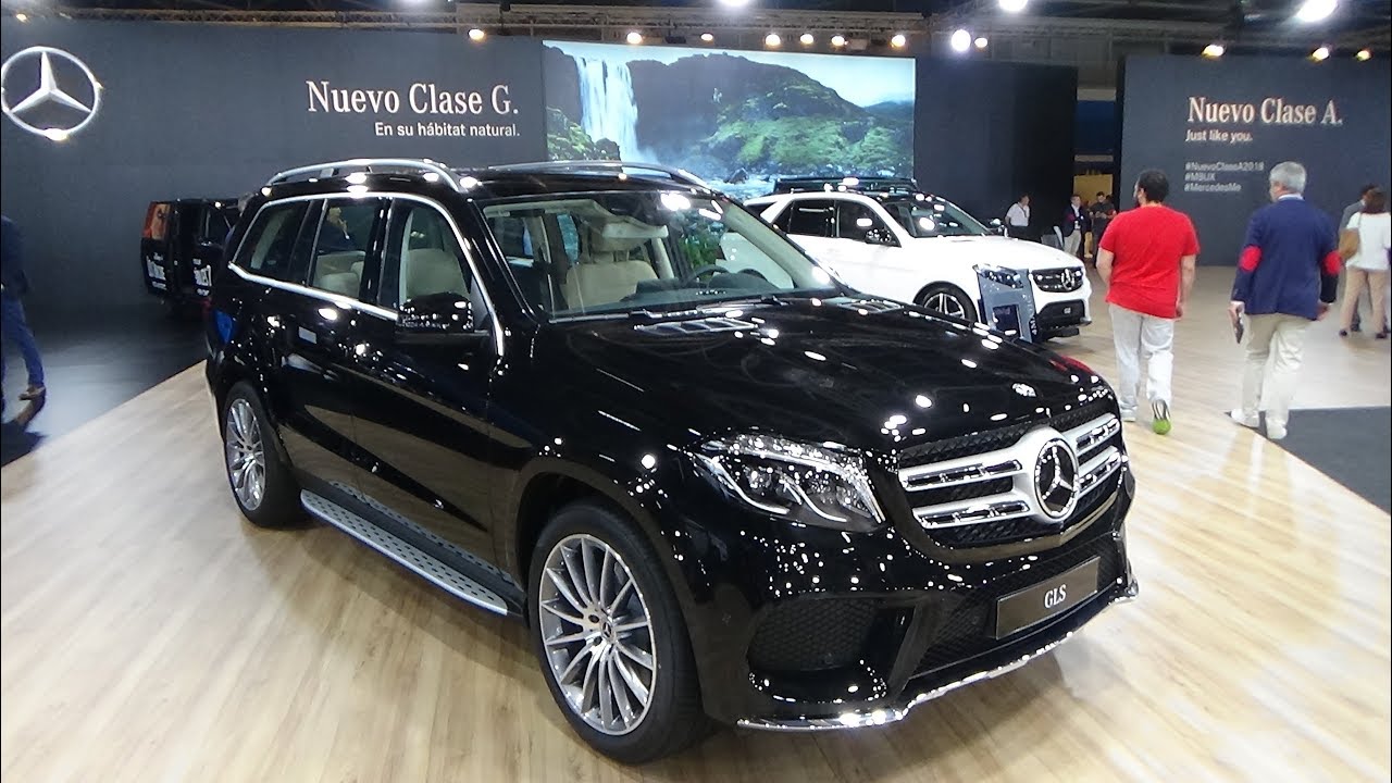 2018 Mercedes Benz Gls 350d 4m Exterior And Interior Salon Madrid Auto 2018