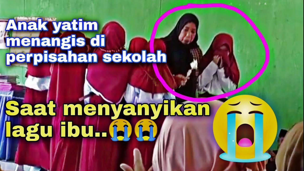 #Viral Perpisahan sekolah paling sedih anak yatim menangis saat menyanyikan | lagu kaulah ibuku