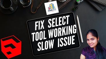 (தமிழ்)Tamil- How to solve select tool working slow problem in sketchup