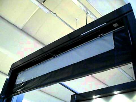 Video fast pack kopron in show room - Vertical folding rapid doors kopron!