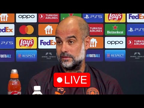 🔴 LIVE | Pep Guardiola, Rodri, Akanji pre-match press conference | Man City v Sevilla | Super Cup