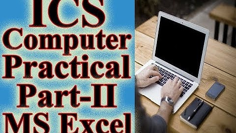 ICS Computer Science Practical Part-II (MS Excel) BISE Hindi | Urdu