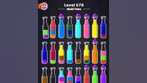 Water Sort Puzzle: Color Games Level 671 - 680 Walkthrough | PuzzleChallenge ✔️