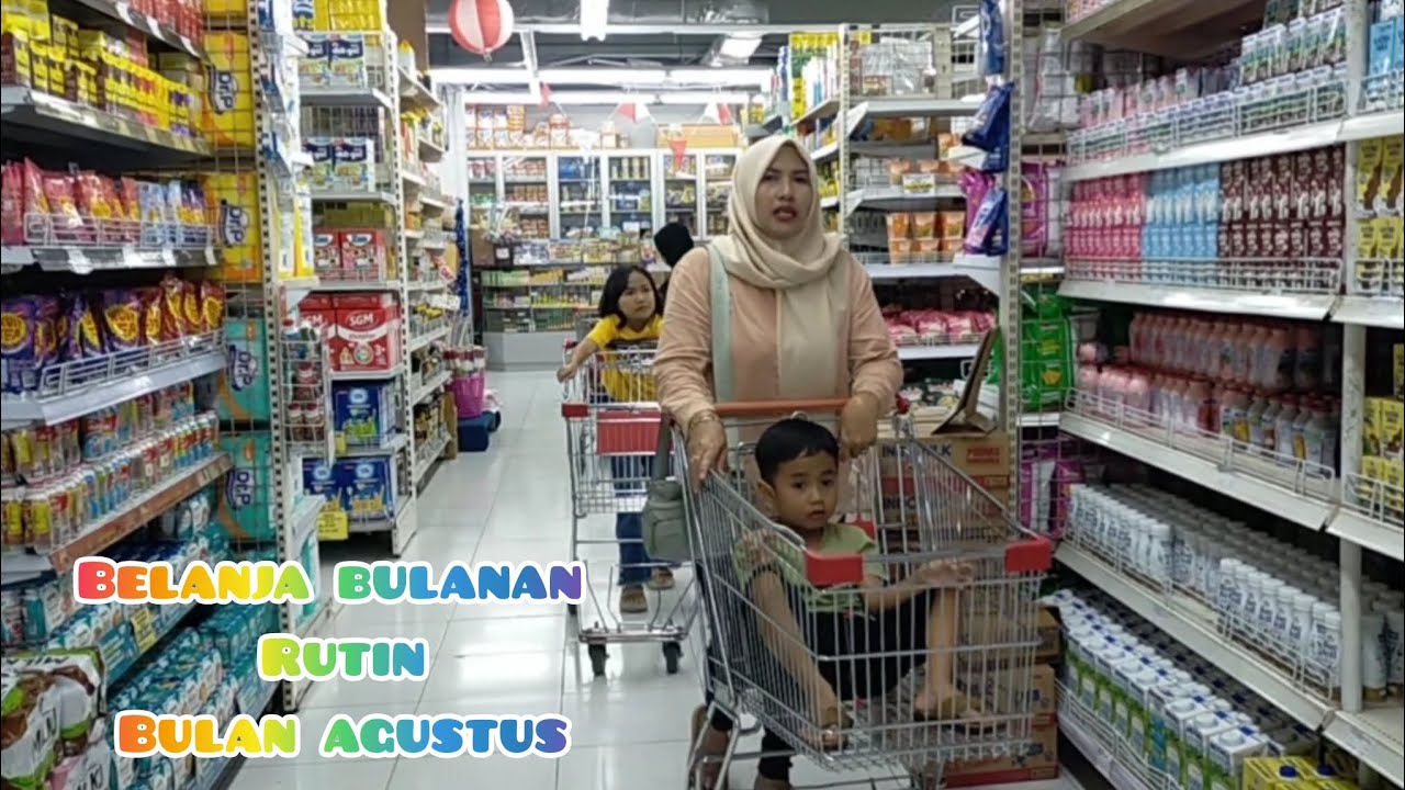 Belanja rutin di bulan AGUSTUS 👍👍👍😄😄😄