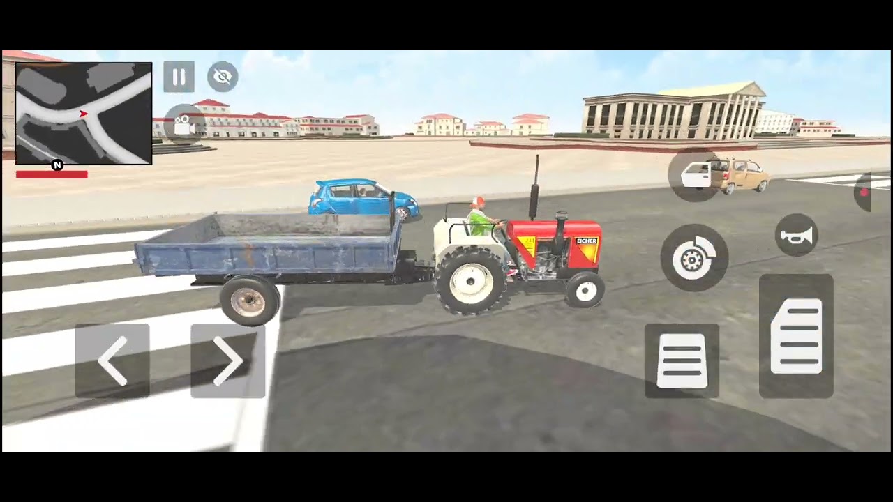 Franklin Drives Indian Police Car & Bus in Game | Epic Bike & Car Gameplay