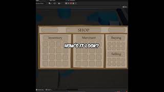 Day 73: New Shop UI! 🛒  #gameengine #indiedev #unrealengine #indiegame #gamedev