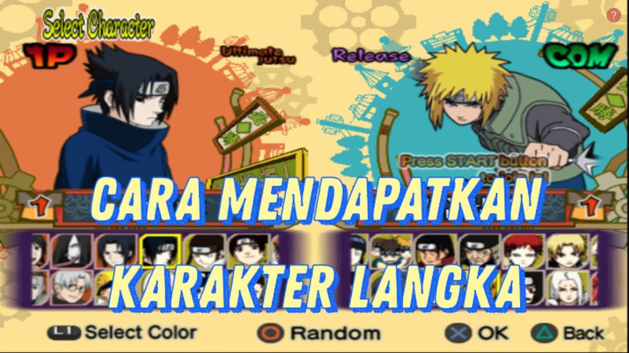 Naruto Ultimate Ninja 5 How to unlock classic Sasuke (Sasuke in