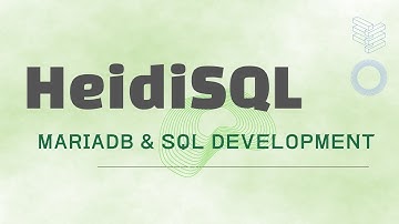 MariaDB 클라이언트 개발, HeidiSQL (1) 접속세션 및 테이블 생성하기