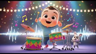 Happy Drum Dance Story | Rhythmic Beat Discovery & Active Movement Adventure