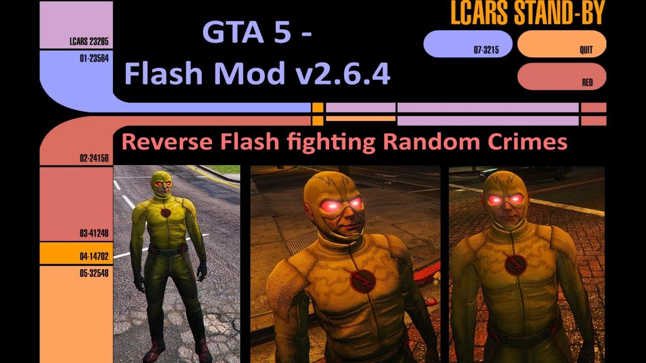 Gta 5 Flash Mod V2 6 4 Reverse Flash Patrolling Gta 5 By Augur89 - roblox the reverse flash sound effect