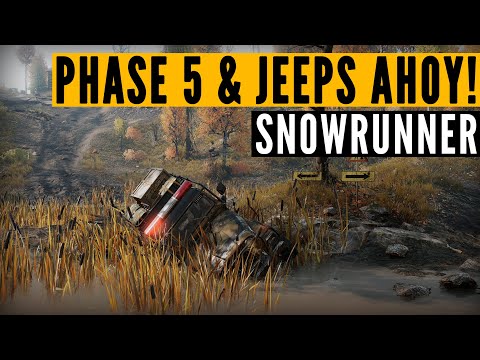 SnowRunner Phase 5 & Jeep Dual Pack have ARRIVED