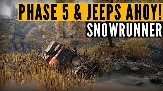 SnowRunner Phase 5 & Jeep Dual Pack have ARRIVED