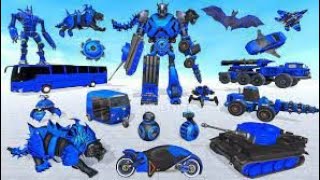 Flying Tiger Robot Car Game screenshot 4