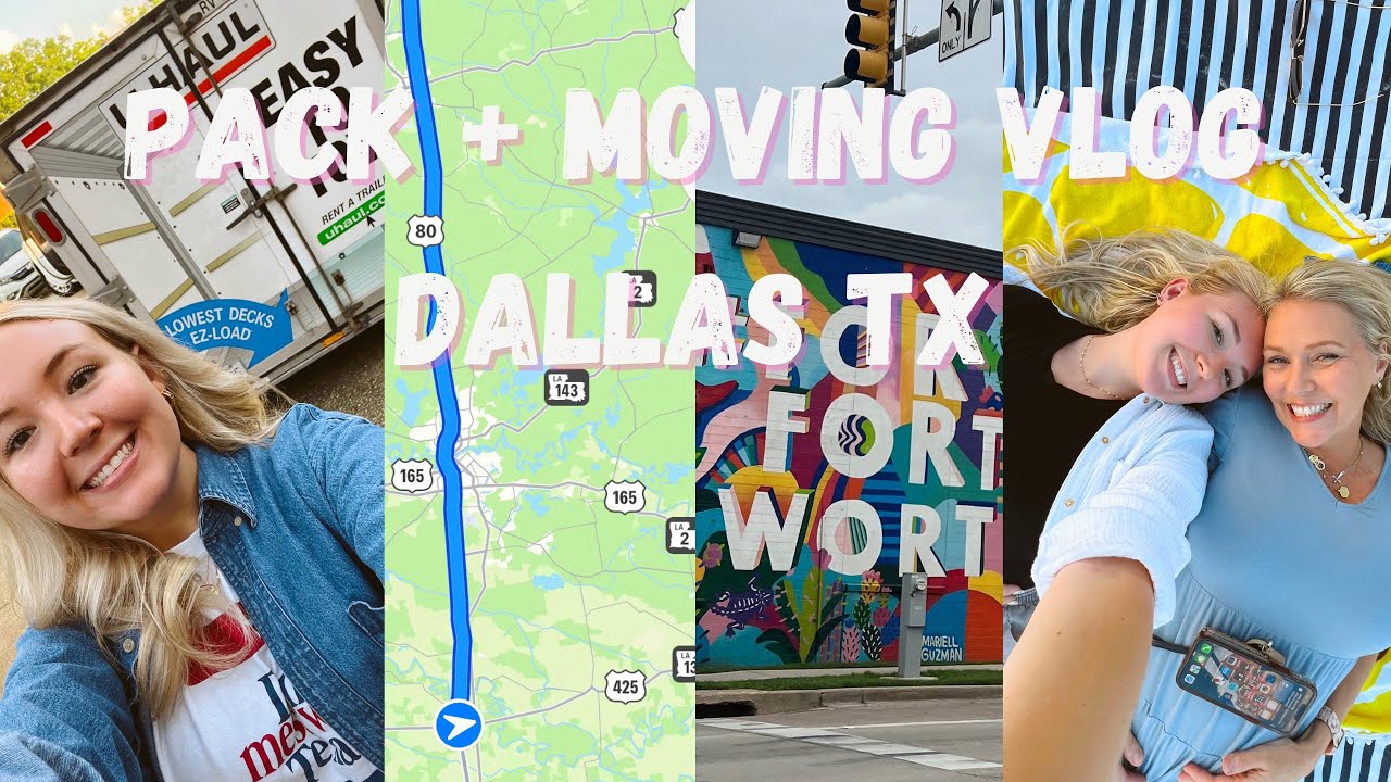 Moving to Dallas TX! Pack & move with me out of state for my Dream Job