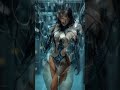 Cybernetic Seduction: The Futuristic Cyberpunk Robot Girl