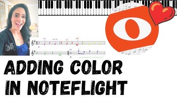 NOTEFLIGHT | HOW TO ADD COLORFUL MEASURE TO A LEAD SHEET IN - NOTEFLIGHT TUTORIAL FOR PIANO TEACHERS