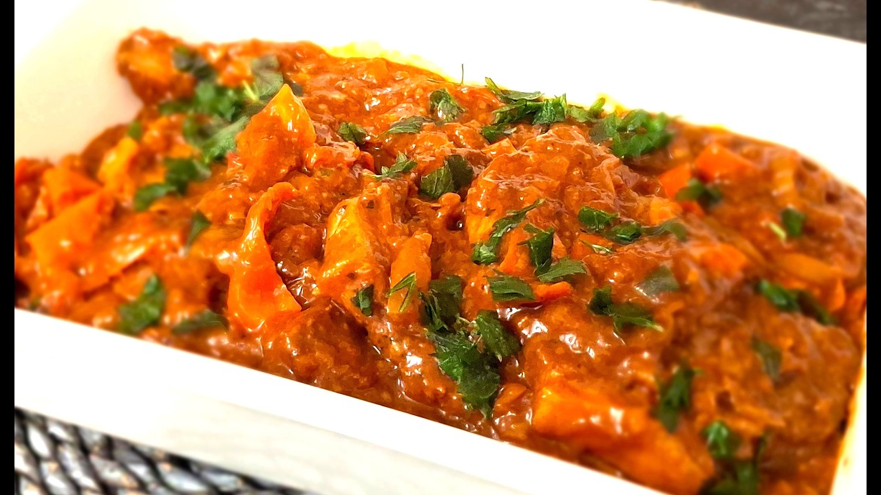 Karkówka w sosie cygańskim z piekarnika, smakuje wyśmienicie !!