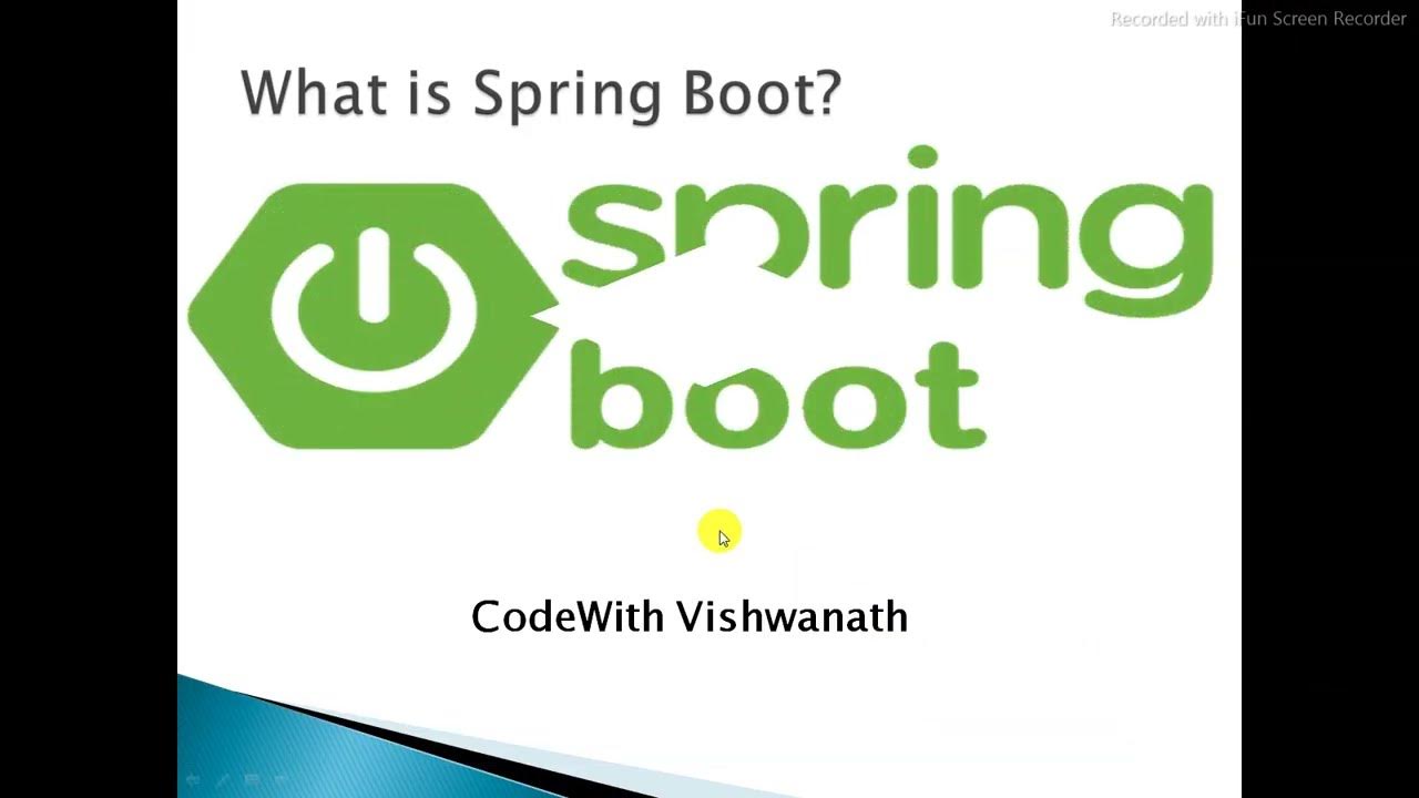 how to start spring boot application in sts | spring boot overview ...