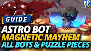 Guide: Astro Bot Magnetic Mayhem - How To Beat The Level And Save The Bot [Full Level Playthrough]