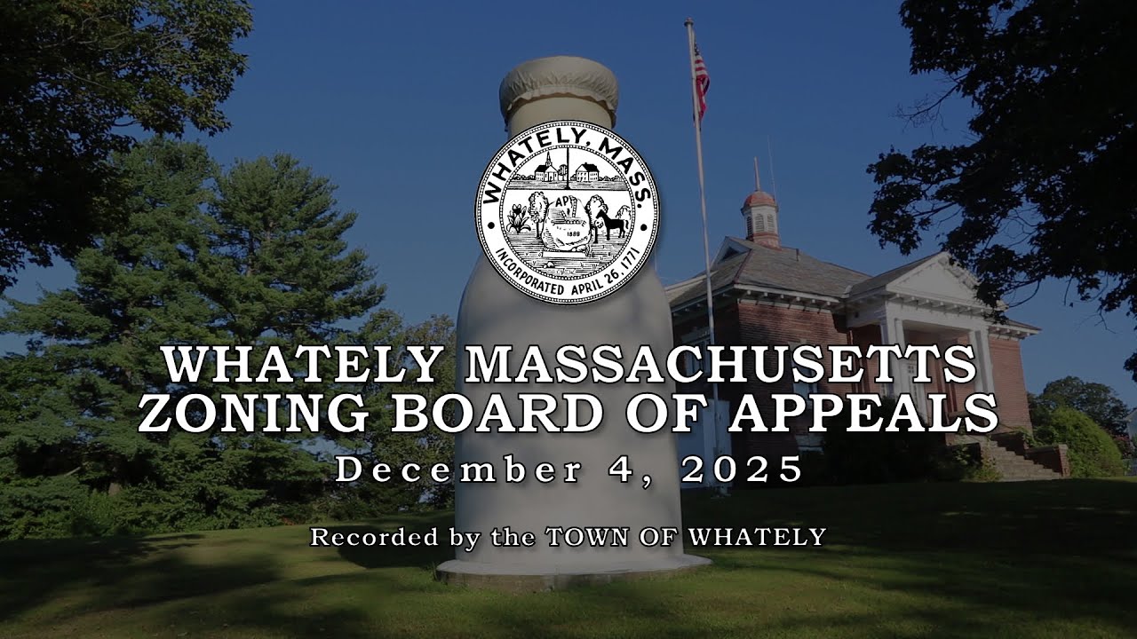 Whately Zoning Board of Appeals - December 4, 2025