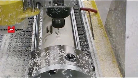 4th Axis Carving with the HD 4x8 Techno CNC Router